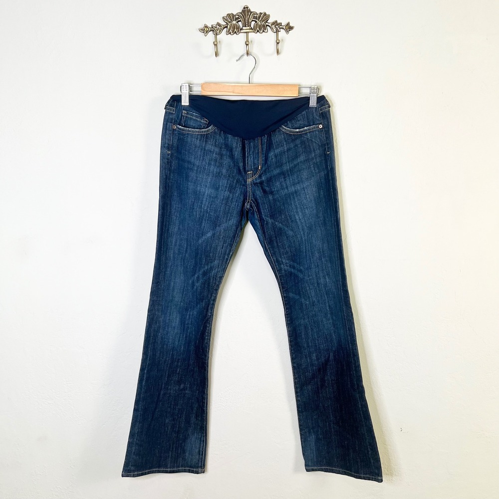 Citizens of Humanity A Pea in the Pod Maternity Bootcut Jeans Dark Wash Size 30